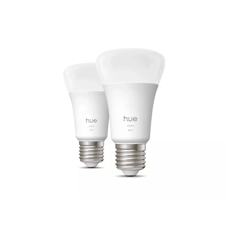 Philips Hue W 810 A60 2P EU E27 7 W šilta balta iki vėsiai balta šviesa Bluetooth, Zigbee