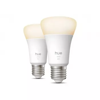 Philips Hue W 810 A60 2P EU E27 7 W šilta balta iki vėsiai balta šviesa Bluetooth, Zigbee