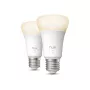 Philips Hue W 810 A60 2P EU E27 7 W šilta balta iki vėsiai balta šviesa Bluetooth, Zigbee