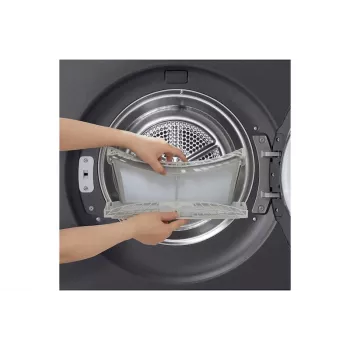 LG RHX5009TBB džiovyklė Laisvai pastatoma Priekinis pakrovimas 9 kg Grafitas