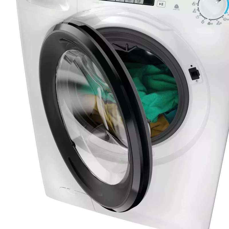 Candy Smart Pro CSOW44644TWMB6-S skalbyklė su džiovinimo funkcija, laisvai pastatoma, priekinio pakrovimo, balta