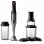 Panardintuvas Philips Viva Collection HR2656/90 juodas su šlifuotu plienu