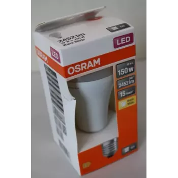 LEDvance Parathom Classic LED E27 19W 827 (Šilta balta) nediminuojama — pažeista pakuotė