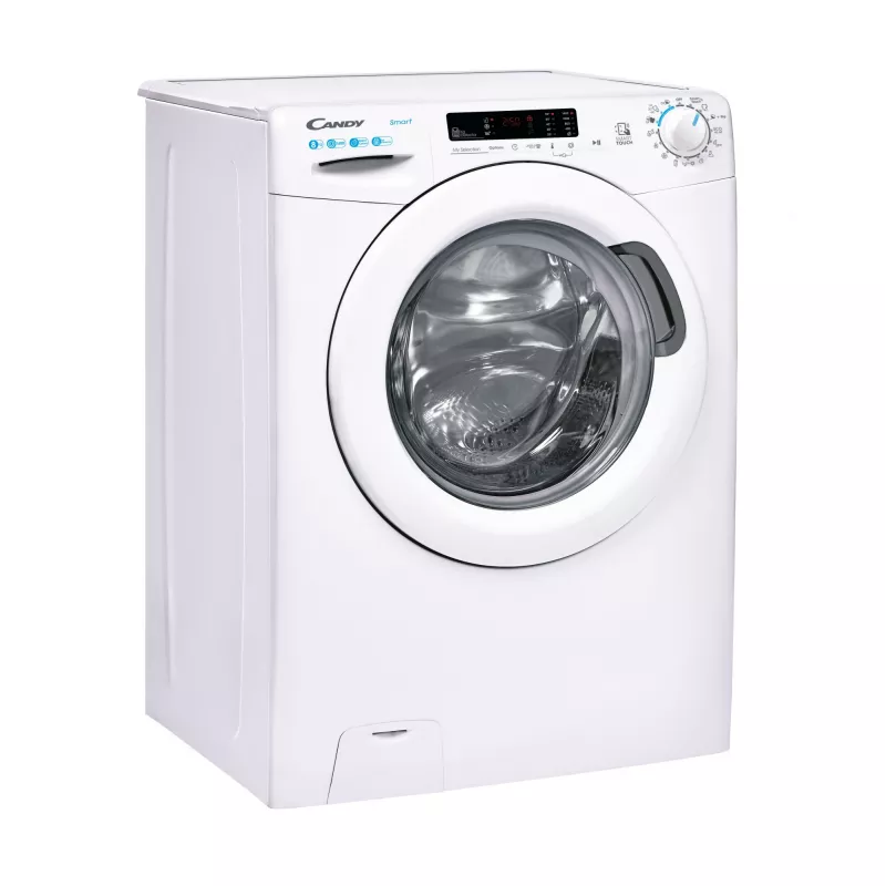Candy Smart CS1482DW4/1-S skalbimo mašina, priekinis pakrovimas, 8 kg, 1400 aps./min., balta