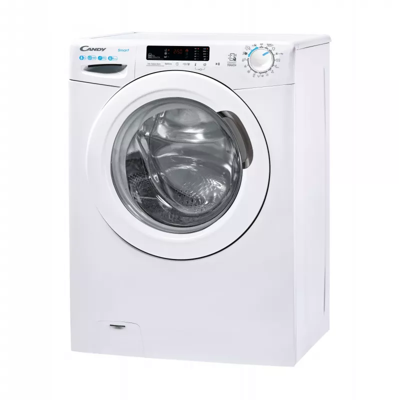 Candy Smart CS1482DW4/1-S skalbimo mašina, priekinis pakrovimas, 8 kg, 1400 aps./min., balta