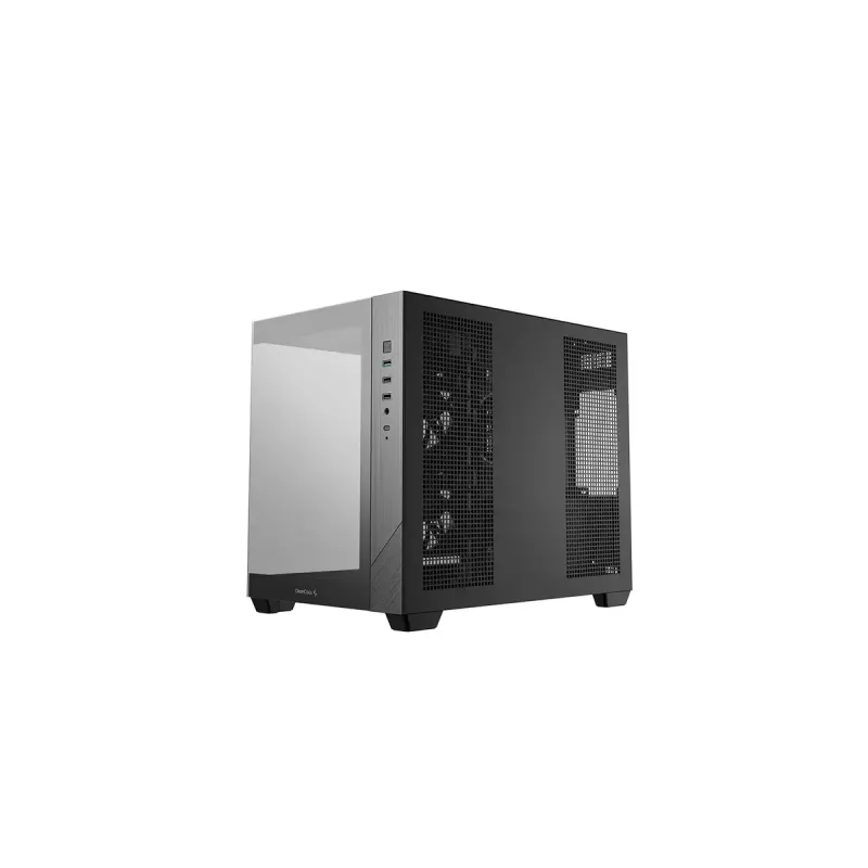 Korpusas DeepCool CG330 3F, mid-tower, juodas