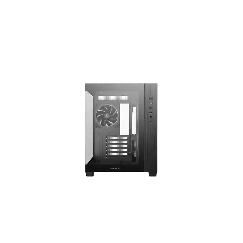 Korpusas DeepCool CG330 3F, mid-tower, juodas