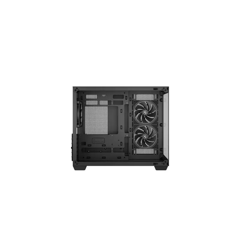 Korpusas DeepCool CG330 3F, mid-tower, juodas