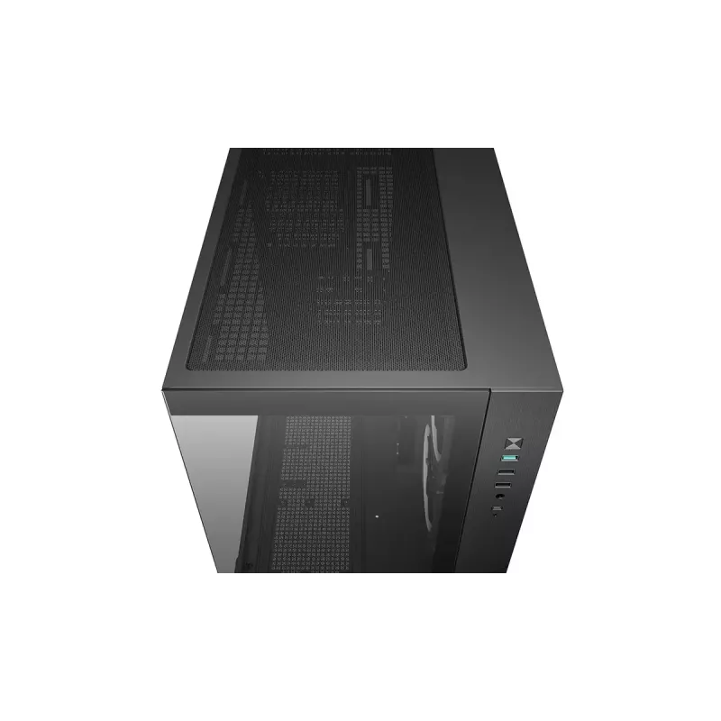 Korpusas DeepCool CG330 3F, mid-tower, juodas