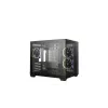 Korpusas DeepCool CG330 3F, mid-tower, juodas