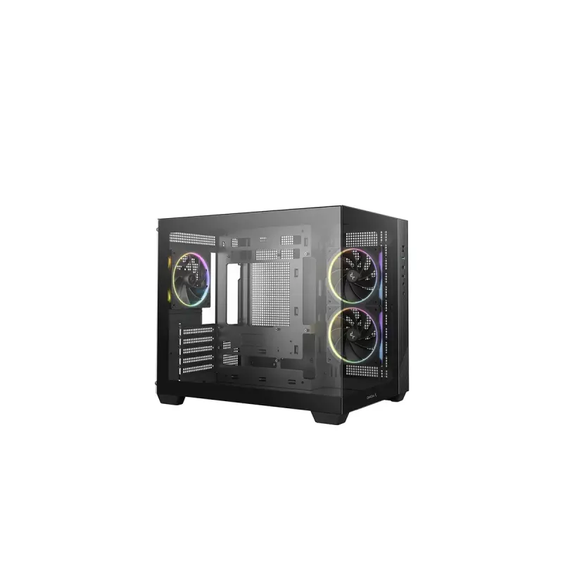Korpusas DeepCool CG330 3F, mid-tower, juodas