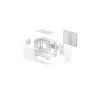 Korpusas DeepCool CG330 3F White – vidutinis bokštas ATX, baltas
