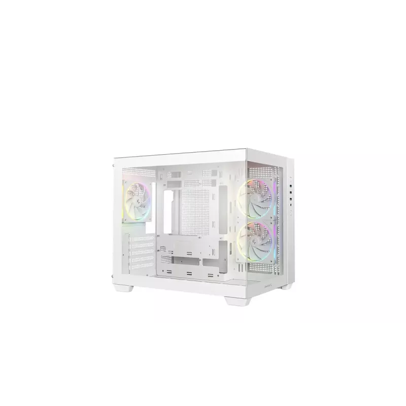 Korpusas DeepCool CG330 3F White – vidutinis bokštas ATX, baltas