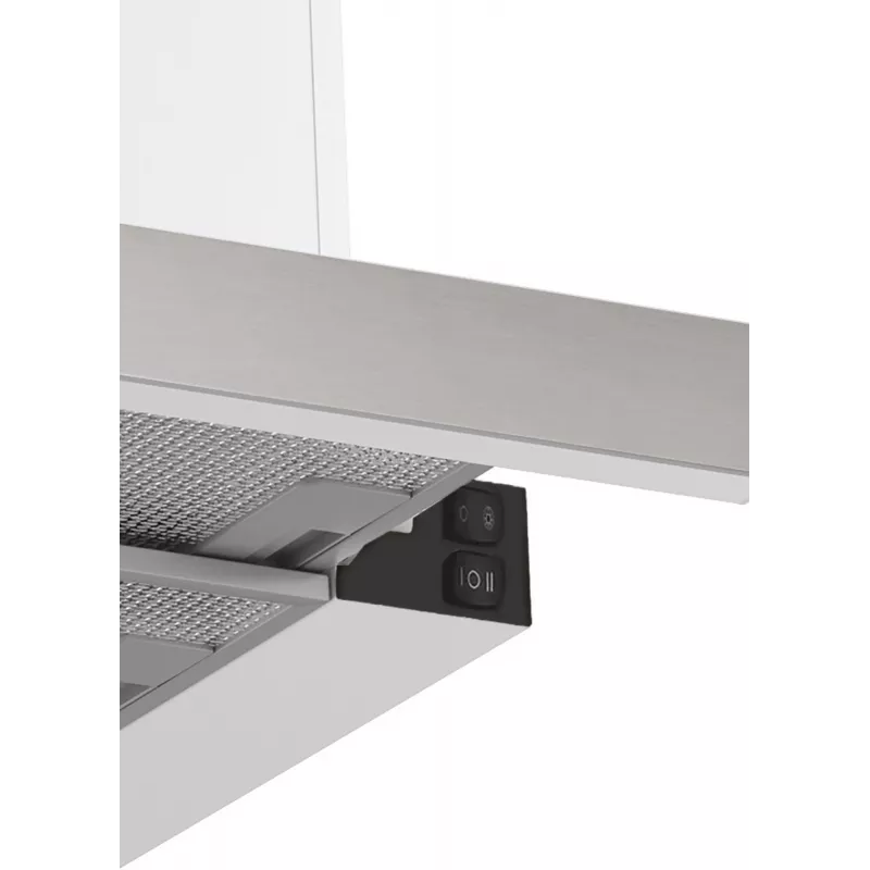 Candy CBT625/2X/1 pusiau įmontuojamas (ištraukiamas) gaubtas, nerūdijantis plienas, 332,1 m³/h