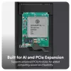 SSD dėklas Hyper HD2500GL M.2 PCIe SSD (USB4 Gen4, USB-C) Juodas