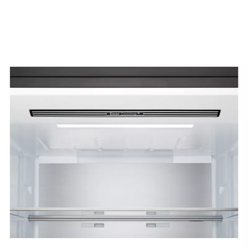 LG GBBW726CEV Laisvai pastatomas šaldytuvas 465 L Juodas