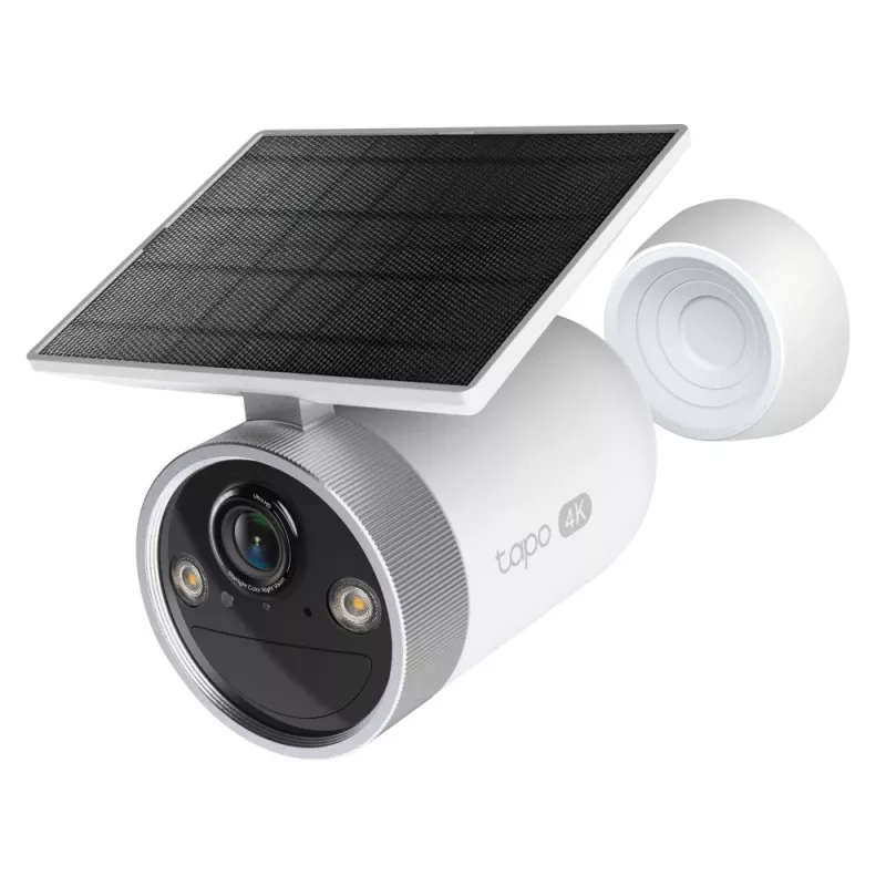 TP-Link Tapo C465 saulės energijos belaidė apsaugos kamera Ultra, 4K UHD, 850 nm, 512 GB