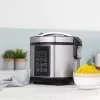 Multivirimo puodas Tristar RK-6132 — 1,5 l, 500 W, 7 automatinių programų, LCD, nerūdijantis plienas/juoda