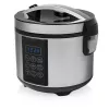 Multivirimo puodas Tristar RK-6132 — 1,5 l, 500 W, 7 automatinių programų, LCD, nerūdijantis plienas/juoda