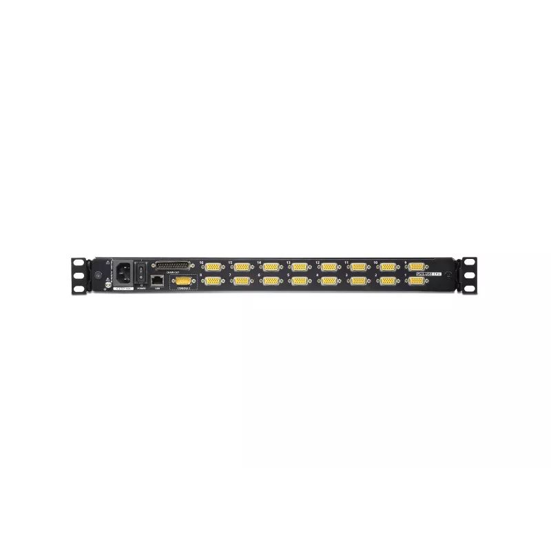 ATEN CL5716IN-ATA-2XK06GG konsolė su 19 colių ekranu, 1U, juoda