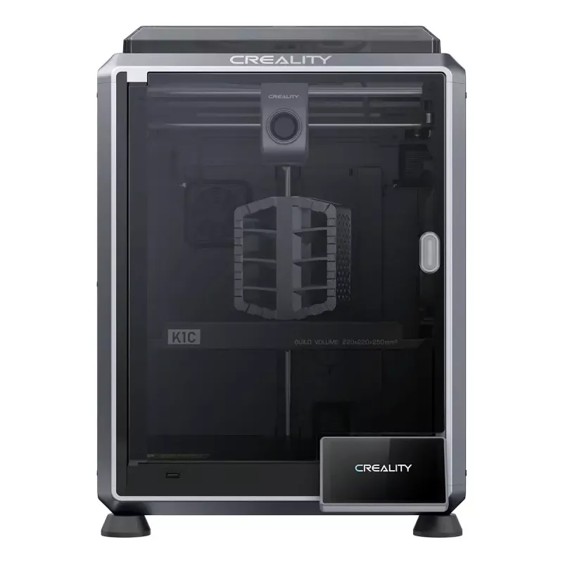 3D spausdintuvas Creality K1C FDM Wi‑Fi – PLA/ABS/ASA/PETG/TPU, sluoksnis 0,1–0,35 mm, 4,3 col. liečiamasis ekranas, 100–240V