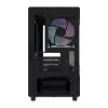 Korpusas DarkFlash DB330M Black v2 su trimis iš anksto sumontuotais ventiliatoriais