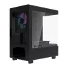 Korpusas DarkFlash DB330M Black v2 su trimis iš anksto sumontuotais ventiliatoriais