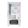 Korpusas Darkflash DB330M White v2 su trimis iš anksto sumontuotais ventiliatoriais, micro-ATX/mATX