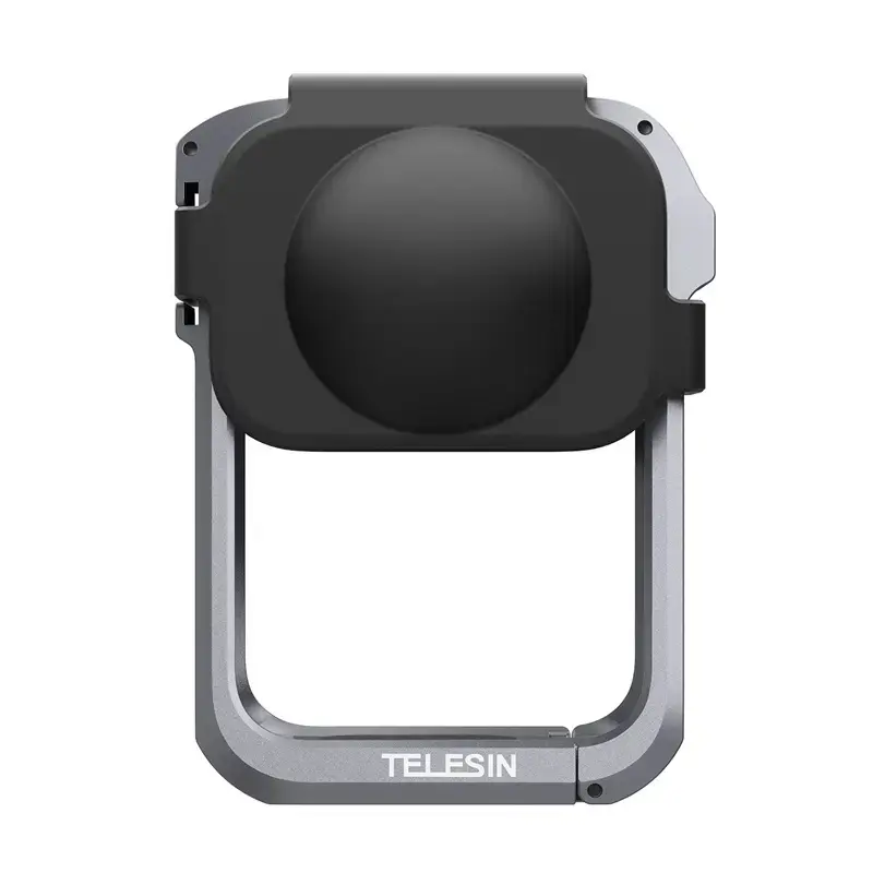 TELESIN metalinis apsauginis narvas DJI Osmo 360 – lengvas aliumininis rėmas su tvirtinimo taškais