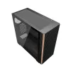 ATX korpusas Darkflash DS900WS – mid-tower, be ventiliatorių, juodas