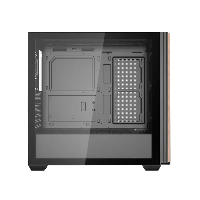 ATX korpusas Darkflash DS900WS – mid-tower, be ventiliatorių, juodas