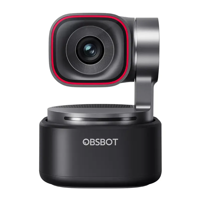 OBSBOT Tiny 3 Remote Combo – kompaktiška AI internetinė kamera su nuotolinio valdymo pulteliu