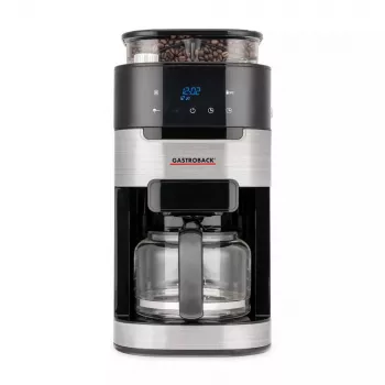 Lašelinis kavos virimo aparatas Gastroback 1.5 L Grind & Brew Pro