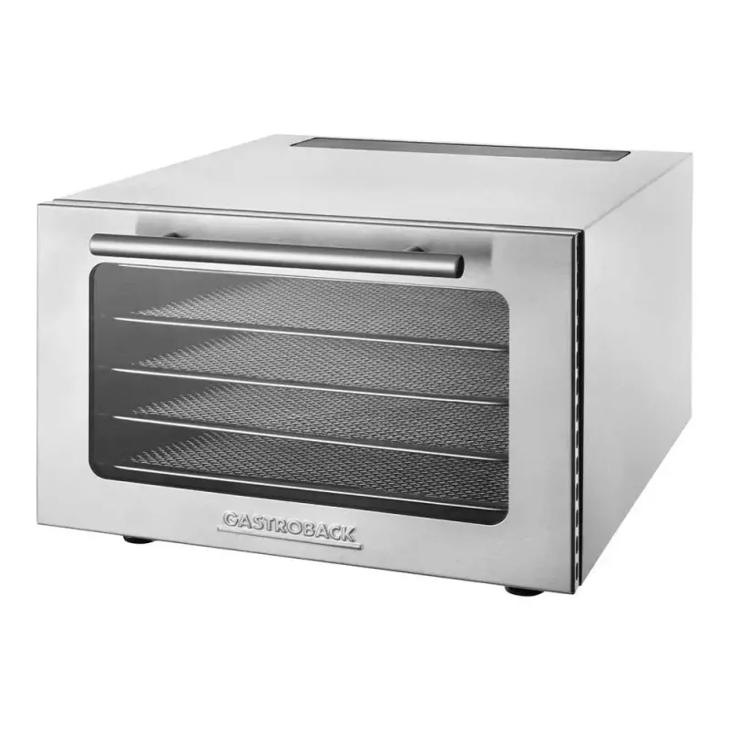 Maisto džiovintuvas GASTROBACK Mini Professional 400 W, nerūdijantis plienas, laikmatis iki 24 h, 282×347×206 mm
