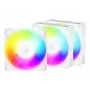 ARCTIC Freezer P14 Pro Reverse A-RGB (Baltas) - 3 vnt. pakuotė - 140 mm A-RGB PWM ventiliatorius su kabelių skirstytuvu