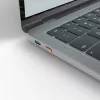 Lindy USB Type C prievadų blokatoriai (be rakto) – 10 vnt., oranžiniai