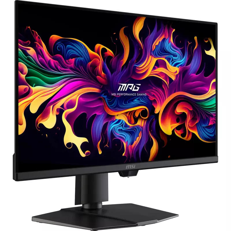 Kompiuterio monitorius MSI MPG 271QRDE QD-OLED X50, 26,5 colio (67,3 cm), 2560×1440, QD-OLED, 1 ms, 16:9, USB 2.0 šakotuvas, VESA, aukščio reguliavimas, juodas