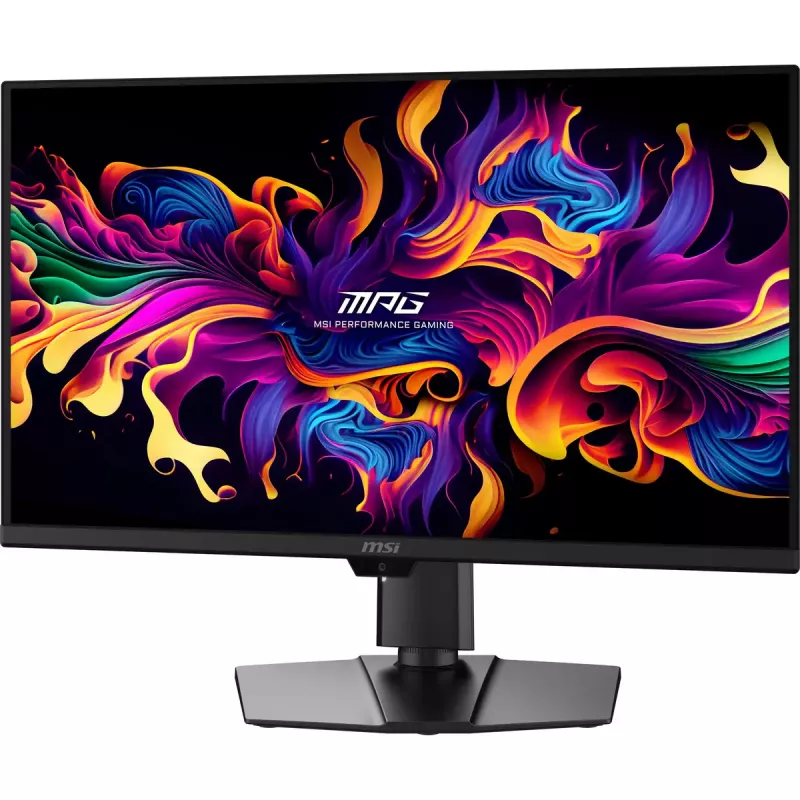 Kompiuterio monitorius MSI MPG 271QRDE QD-OLED X50, 26,5 colio (67,3 cm), 2560×1440, QD-OLED, 1 ms, 16:9, USB 2.0 šakotuvas, VESA, aukščio reguliavimas, juodas