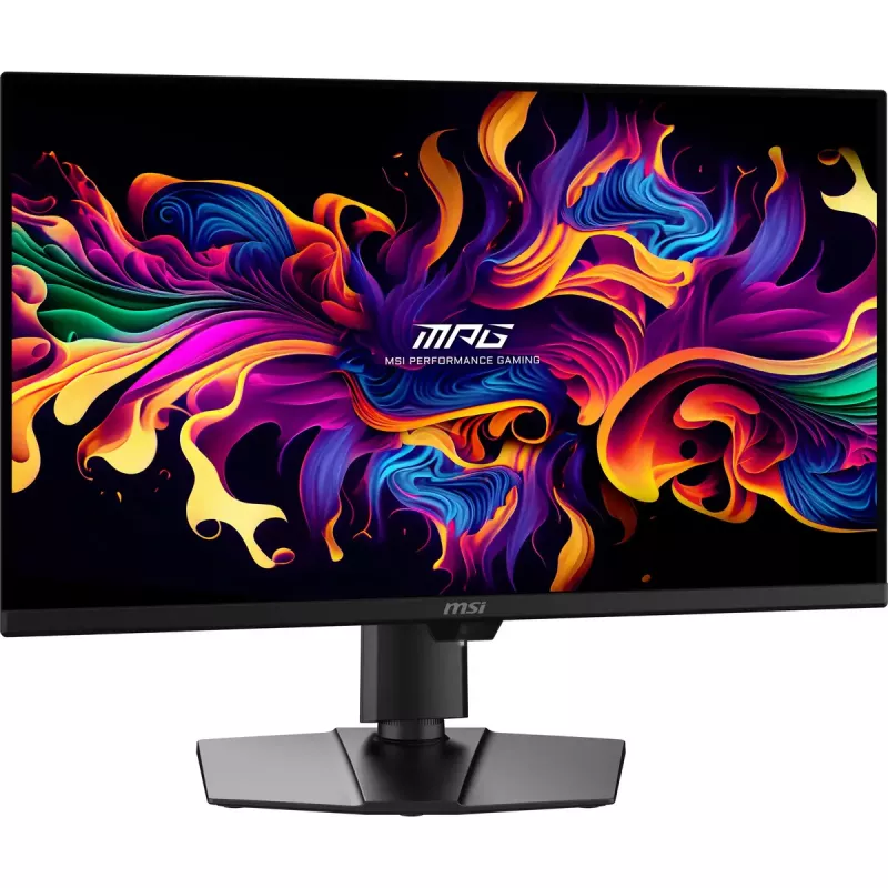 Kompiuterio monitorius MSI MPG 271QRDE QD-OLED X50, 26,5 colio (67,3 cm), 2560×1440, QD-OLED, 1 ms, 16:9, USB 2.0 šakotuvas, VESA, aukščio reguliavimas, juodas