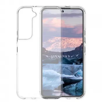 Dėklas telefonui dbramante1928 Iceland Pro Samsung Galaxy S22 — skaidrus, perdirbtas plastikas, 6,1 colio ekranui