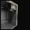 Korpusas PC Micro Tower LC-Power 2004MB-V3, Micro-ATX/Mini-ITX, juodas, maitinimo šaltinis viršuje, palaiko 2×3,5 colio + 2×2,5 colio, USB 3.2 Gen1