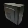 Korpusas PC Micro Tower LC-Power 2004MB-V3, Micro-ATX/Mini-ITX, juodas, maitinimo šaltinis viršuje, palaiko 2×3,5 colio + 2×2,5 colio, USB 3.2 Gen1