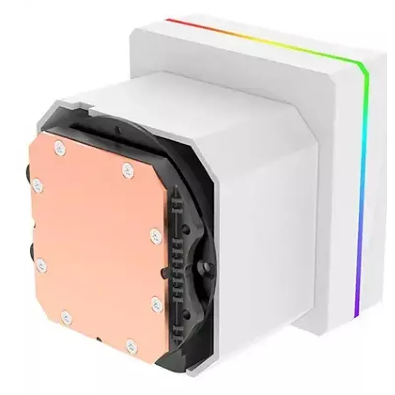 Vandens aušintuvas Thermaltake TH360 V3 Ultra ARGB — 3x 120 mm ventiliatoriai, 500–2500 RPM, 12 V, baltas