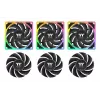 Thermaltake MAGCurve 360 Ultra skystas aušinimas CPU, 360 mm radiatorius, ARGB ventiliatoriai, juodas