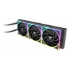 Thermaltake MAGCurve 360 Ultra skystas aušinimas CPU, 360 mm radiatorius, ARGB ventiliatoriai, juodas