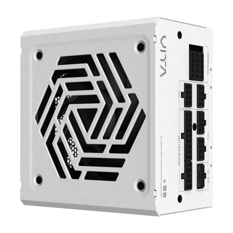 FSP VITA GM 1000W White Maitinimo blokas ATX ATX3.1 Baltas, 1000 W, 100-240 V, 50/60 Hz, 12-6 A, Aktyvus, 1000 W