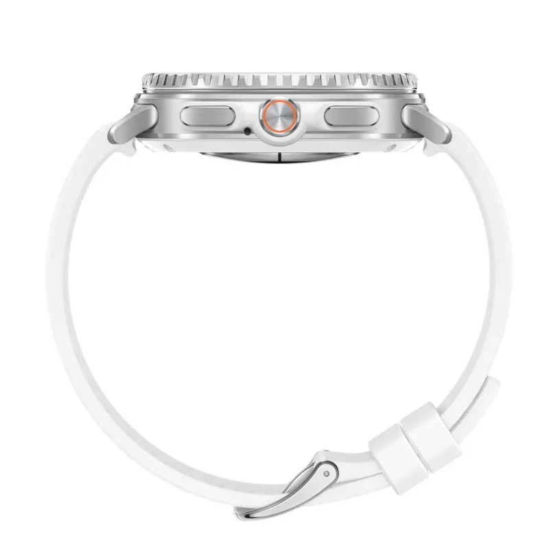 Samsung Galaxy Watch8 Classic 3.3 cm (1.3 colio) AMOLED 46 mm Skaitmeninis 438 x 438 pikselių Liečiamas ekranas Sidabrinis Wi-Fi GPS (palydovas)