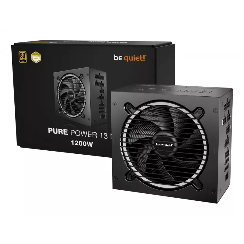 be quiet Pure Power 13 M 1200W maitinimo blokas 20+4 pin ATX ATX juodas