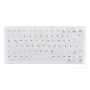Contour Design Active Key Contour ClassicClean medicininė klaviatūra IP68 Mini belaidė balta DE C4110