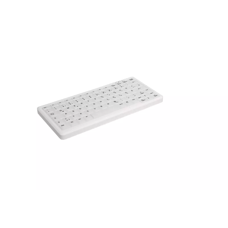 Contour Design Active Key Contour ClassicClean medicininė klaviatūra IP68 Mini belaidė balta DE C4110